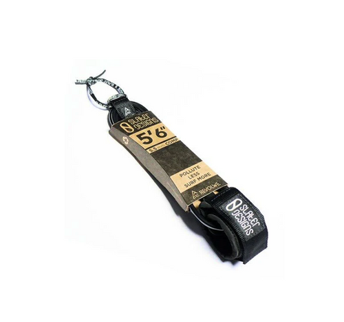 SLATER DESIGNS 5'6 COMP LEASH (LSHK-506-C-BKBK)