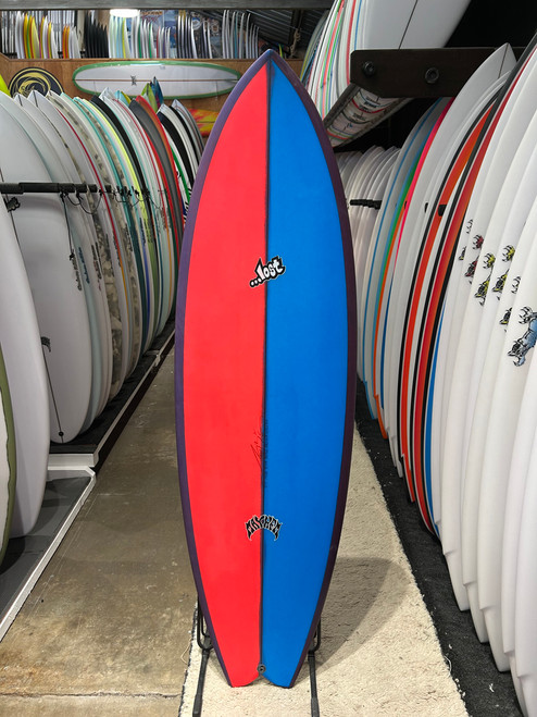 5'7 LOST RNF TWINZWER 96ER SURFBOARD (292234)