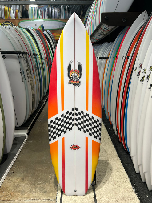 5'6 LOST RAD ZAPPER  SURFBOARD (289529)