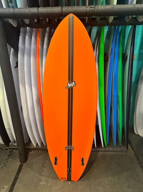 5'8 LOST LIGHTSPEED RNF 96 USED SURFBOARD (246007)