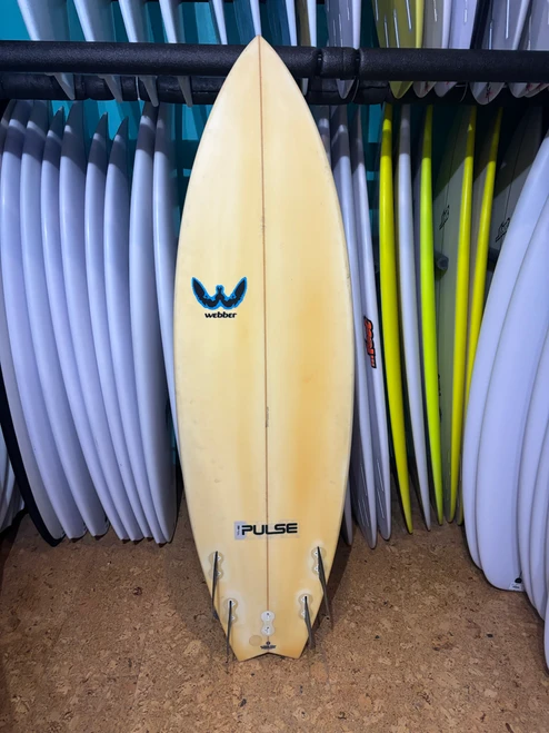 6'0 WEBBER PULSE USED SURFBOARD (00136)