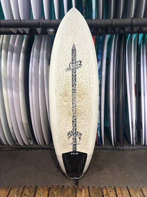 6'1 LOST LIGHTSPEED PUDDLE JUMPER ROUND USED SURFBOARD (270929)