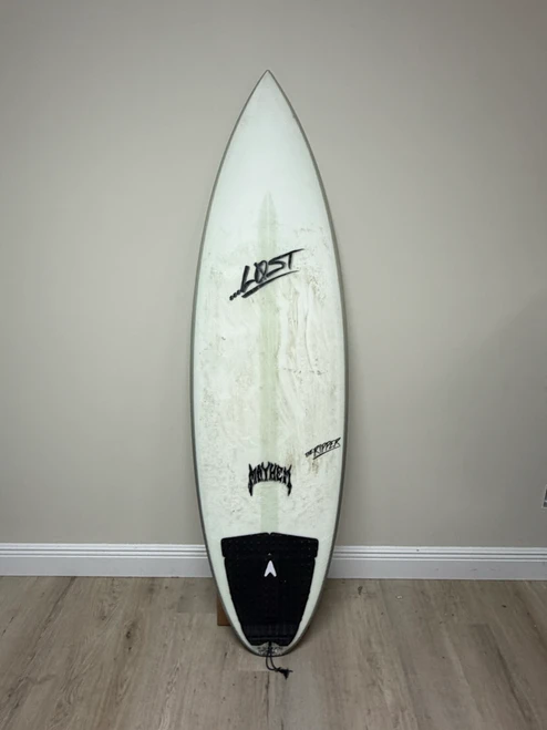 5'8 LOST LIGHTSPEED II RIPPER ROUND USED SURFBOARD (118751)