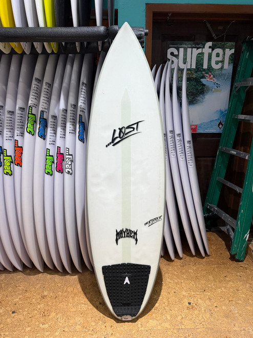 5'8 LOST LIGHTSPEED II RIPPER ROUND USED SURFBOARD (118751)