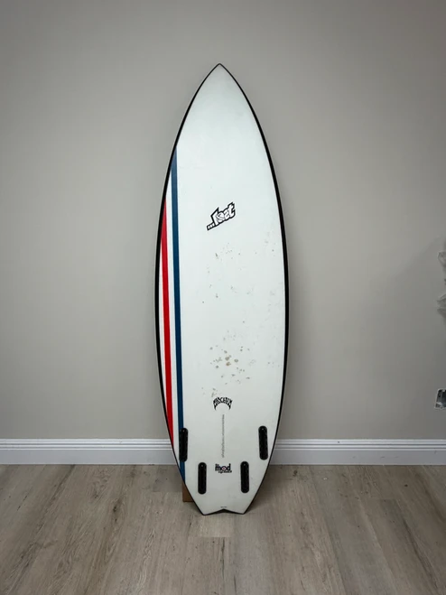 5'9 LOST BLACKSHEEP MOD QUAD USED SURFBOARD(117846)