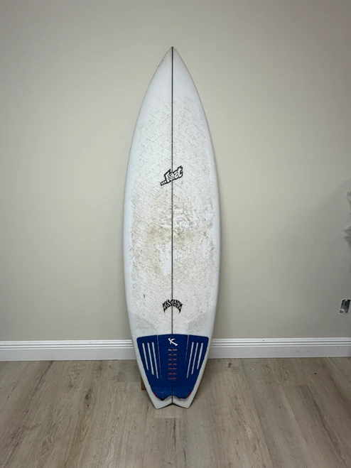 5'7 Lost Mod Quad Used Surfboard - Poly, 27.5L