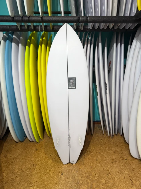 5'7 Christenson Lane Splitter Swallow Surfboard - Poly, 29.3L