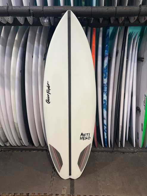 5'8 Quiet Flight Anti Hero Q-Flex Surfboard - 35L