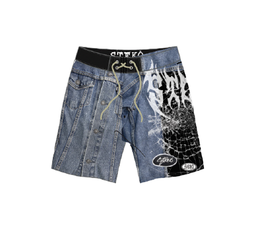 STEKO HESSIAN BOARDSHORT (M100AHES)