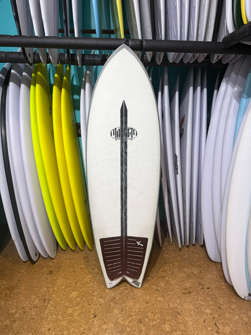 5'6 LOST LIGHTSPEED RNF RETRO USED SURFBOARD (268431)