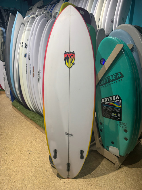 5'11 LOST MR X MB CALI TWIN PIN USED SURFBOARD (264674)