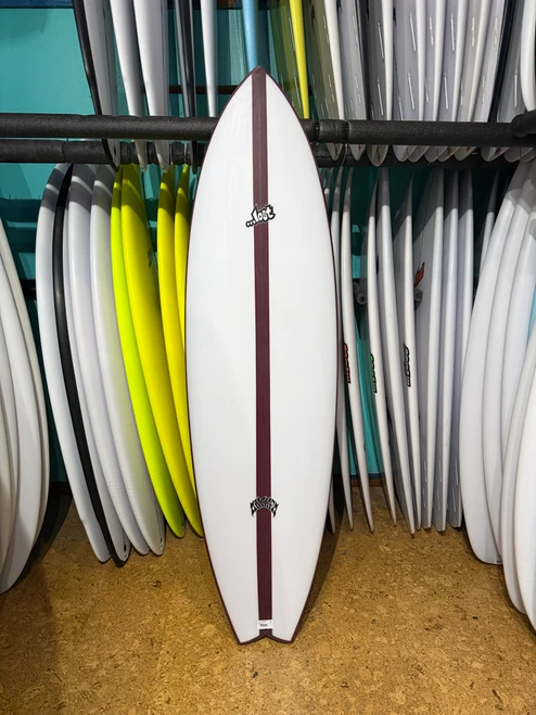 6'4 Lost RNF Twinzer 96'ER Surfboard - Poly, 42.5L