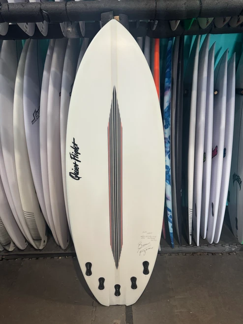 5'6 Quiet Flight Anti Hero Q-Flex Surfboard - 32.4L