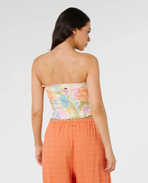 RIPCURL CATALINA ISLAND SHIRRED TOP (07LWSH-8817)