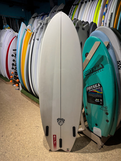 5'6 LOST MICKS TAPE SYMMETRICAL USED SURFBOARD (255084)