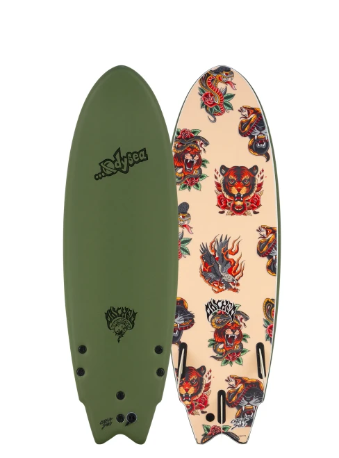 6'5 CATCH SURF ODYSEA X LOST RNF SURFBOARD (ODY65-LST-MG26)