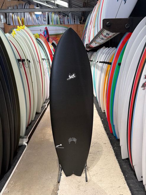 5'7 LOST DOUBLE DART RNF TWINZER 96ER SURFBOARD (120200)