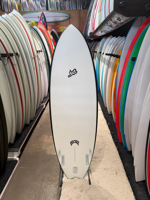 5'7 LOST BLACKSHEEP RNF TWINZER 96ER SURFBOARD (120170)