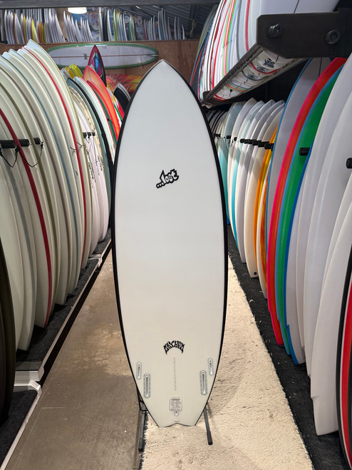 5'8 LOST BLACKSHEEP RNF TWINZER 96ER SURFBOARD (120134)