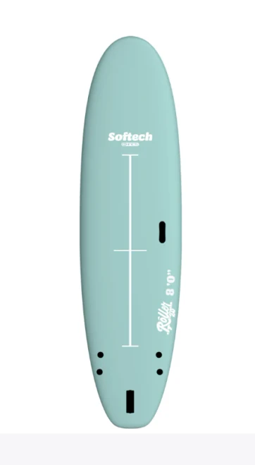 8'0 SOFTECH ROLLER 2.0 SURFBOARD (ROLST-02-SEA-080)