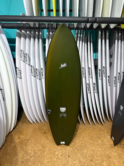 5'5 LOST BLACKSHEEP RNF TWINZER '96ER SURFBOARD (120160)
