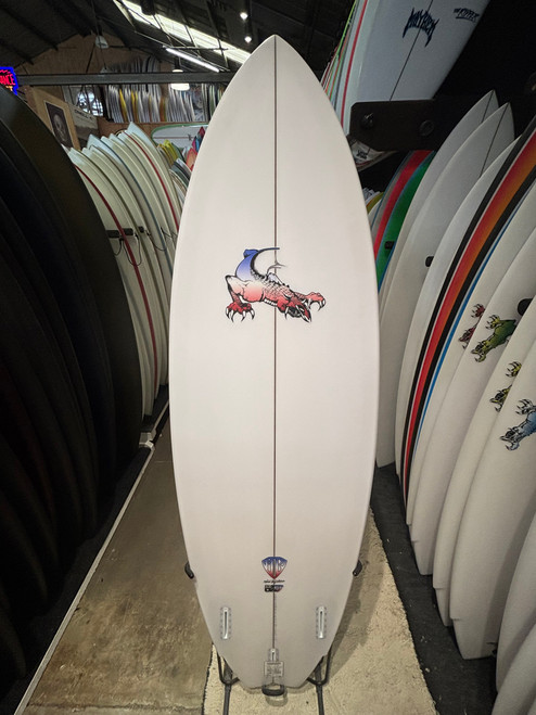 6'1 MARK RICHARDS 1980 RETRO FISH SURFBOARD (287871)
