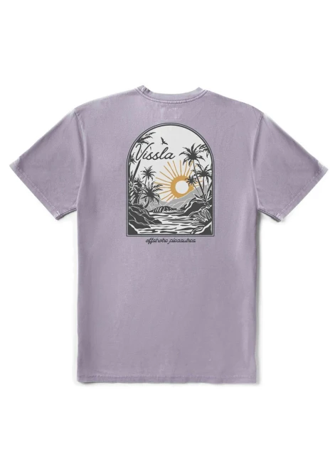 VISSLA SUNSET SHADOWS COSMIC WSH TEE (M403DSUN)