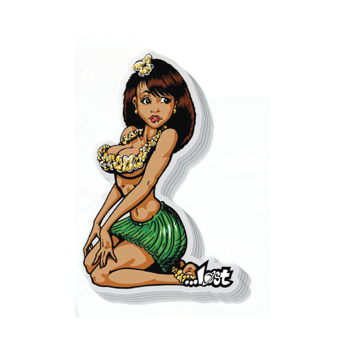 ...LOST ORIGINAL HULA STICKER 4" (LS1003)
