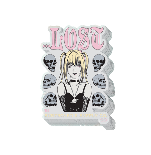 ...LOST DREAM GIRL STICKER 4" (LS1004)