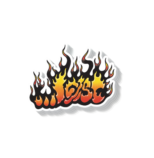 ...LOST FLAME LAM STICKER 5'5" (LS1007)