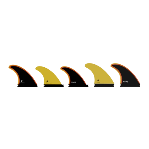 FIREWIRE SPUN HONEY MEDIUM FINS (FFSPH00-MED-5-RAK-3BLK-P)