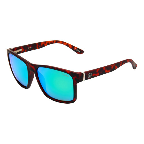 I-SEA RYDER SUNGLASSES - TORT / GREEN MIRROR (601570856419)