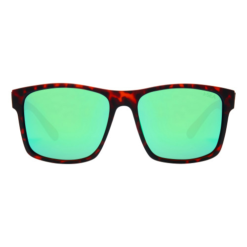 I-SEA RYDER SUNGLASSES - TORT / GREEN MIRROR (601570856419)