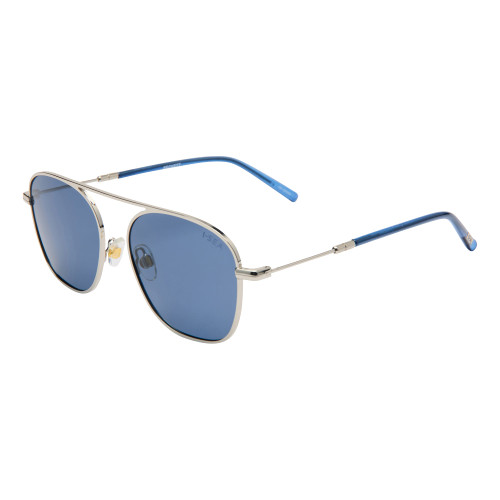 I-SEA BECKETT SUNGLASSES - SILVER / NAVY (601570855832)
