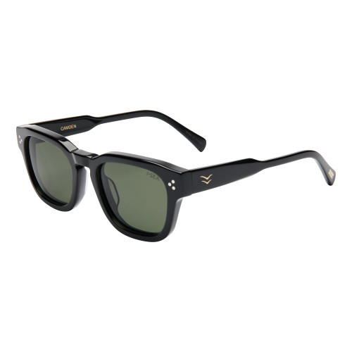 I-SEA CAMDEN SUNGLASSES - BLACK / GREEN (614998132010)