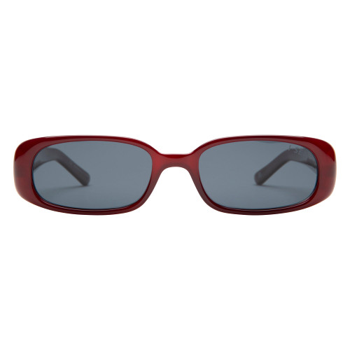 I-SEA SAVOY SUNGLASSES - OXBLOOD / SMOKE (601570857485)