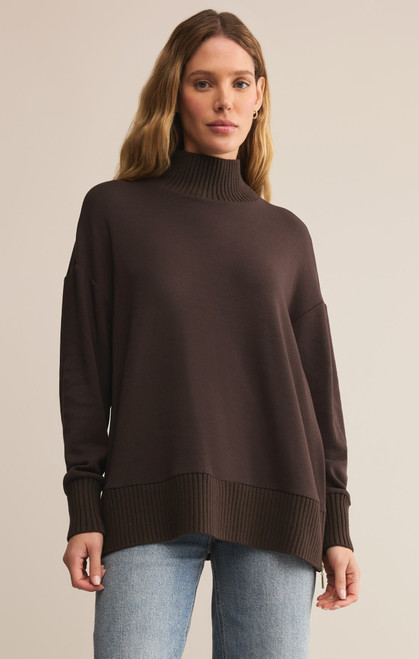 Z SUPPLY SABLE RIB SWEATSHIRT (ZT254523S)