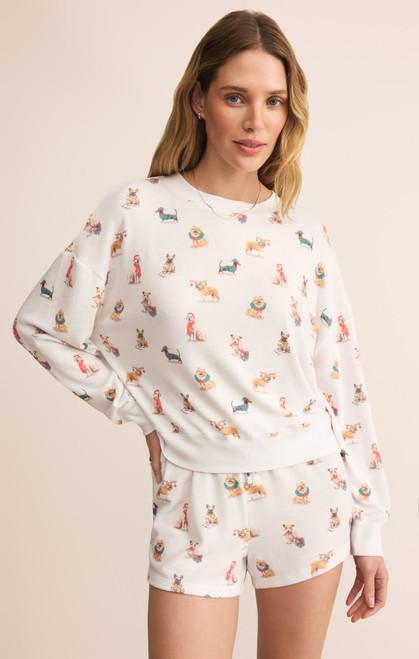 Z SUPPLY COZY UP PUP LS TOP (ZLT254717)