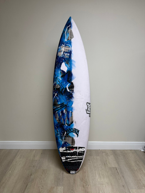 6'1 LOST DRIVER 3.0 ROUND USED SURFBOARD (292549B)
