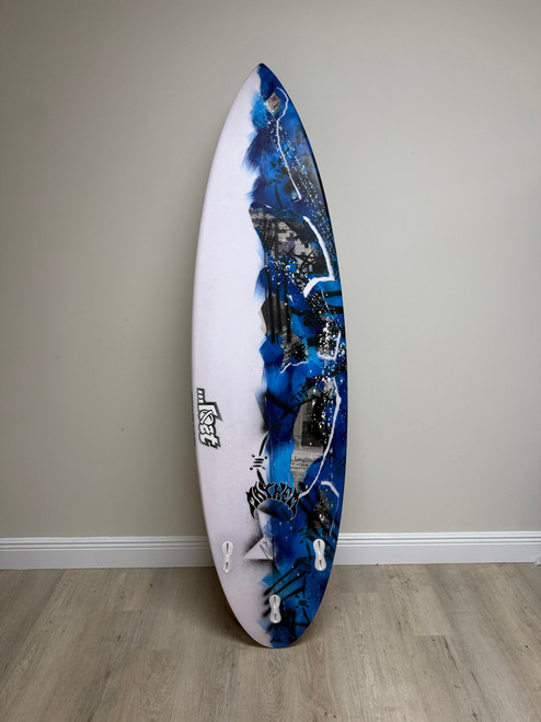 6'1 LOST DRIVER 3.0 ROUND USED SURFBOARD (292549B)