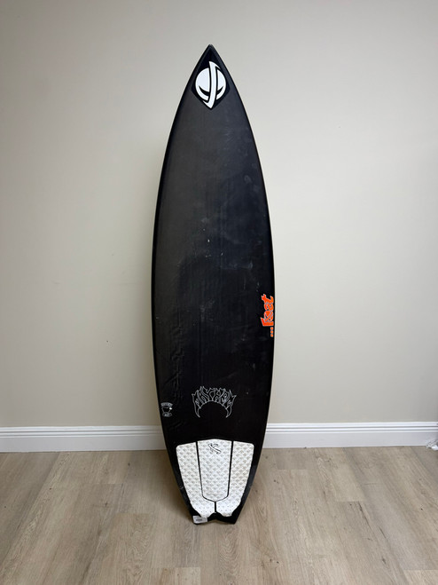 5'11 LOST BLACKSHEEP SUB DRIVER 3.0 SWALLOW USED SURFBOARD (117807)