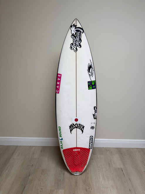 5'5 LOST DRIVER 2.0 ROUND USED SURFBOARD (284116)