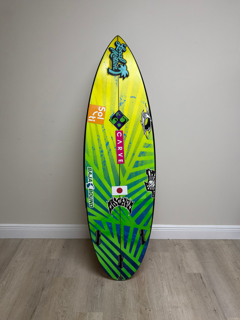 5'4 LOST DRIVER 2.0 ROUND USED SURFBOARD (284115)