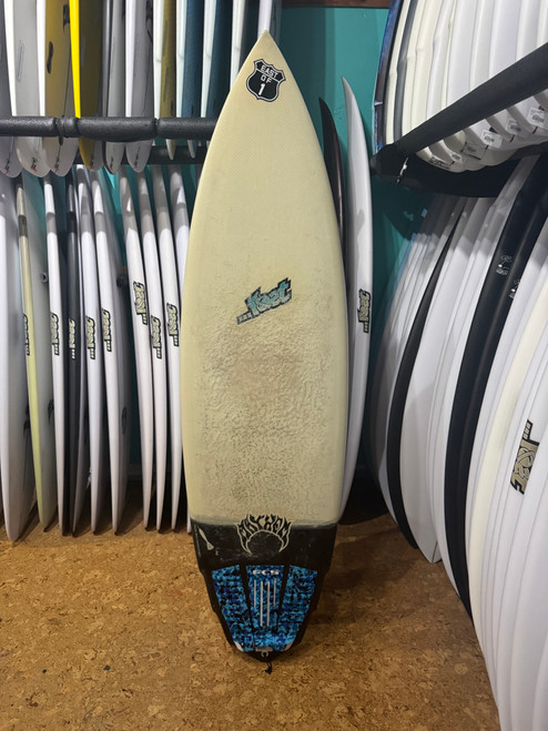 6'2 LOST BLACK DART V3 STEALTH USED SURFBOARD (171470)