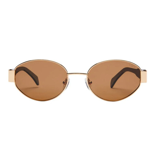 I-SEA LENNOX GOLD/BROWN SUNGLASSES (249449)