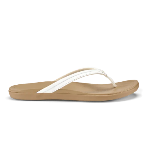 OluKai Ho'Opio Malua Women's Sandal - Bright White