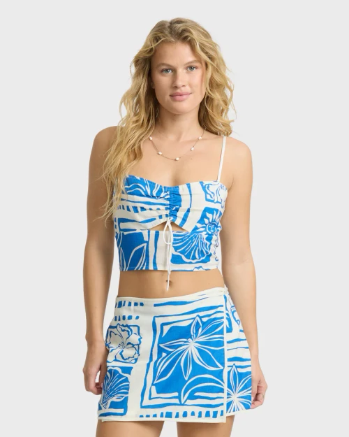 BILLABONG LOST LOVERS WOMEN'S CAMI - TRUE BLUE (BL000246W)