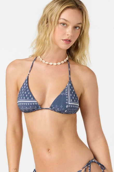 O'NEILL OG ZOEY BANDANA VENICE WOMEN'S BIKINI TOP - NAVY (SU2647449)