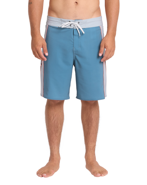 BILLABONG NEW WAVE PRO 19" MEN'S BOARDSHORT - CHINA BLUE (BL001239M)