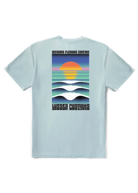 VISSLA COSMIC CUSTOMS COSMIC WASH SS TEE (M403DCOS)